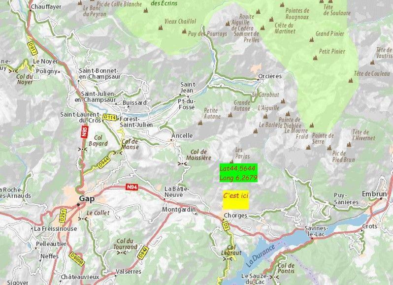 Les Chaix Apartman Chorges Kültér fotó